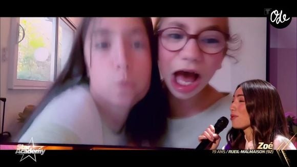 Zoé fait partie de la nouvelle promotion de la "Star Academy". Capture d'écran TF1