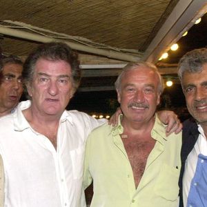 Eddy Mitchell, Marcel Campion et Enrico Macias à Saint-Tropez en 2002
©AGENCE / BESTIMAGE