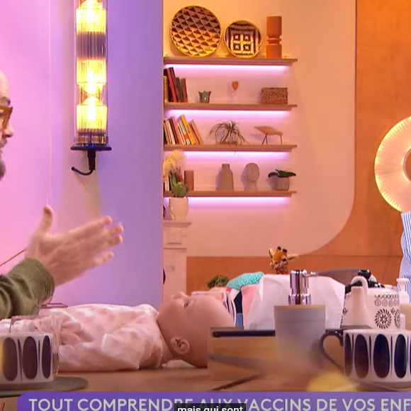 Le docteur Jules Fougère, pédiatre urgentiste au CHU de Rouen et chroniqueur dans "La maison des maternelles" sur France 2.