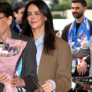 Pauline Ducruet - La princesse Stéphanie de Monaco, ses enfants, Camille Gottlieb, Louis et Pauline Ducruet assistent au 48ème Festival international du Cirque de Monte-Carlo lors de la représentation du dimanche après-midi, le 18 janvier 2026. © Bruno Bebert/Pool Monaco/Bestimage