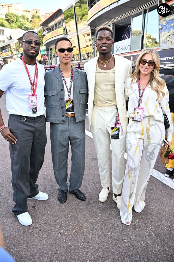Une pluie de stars internationales et françaises s’est déplacée pour assister à cette course automobile mythique.

Dadju, Paul Pogba et Zulay Pogba dans les paddocks du Formula 1 Louis Vuitton Grand Prix de Monaco 2026, le 6 juin 2026. 

© Bruno Bebert/Bestimage