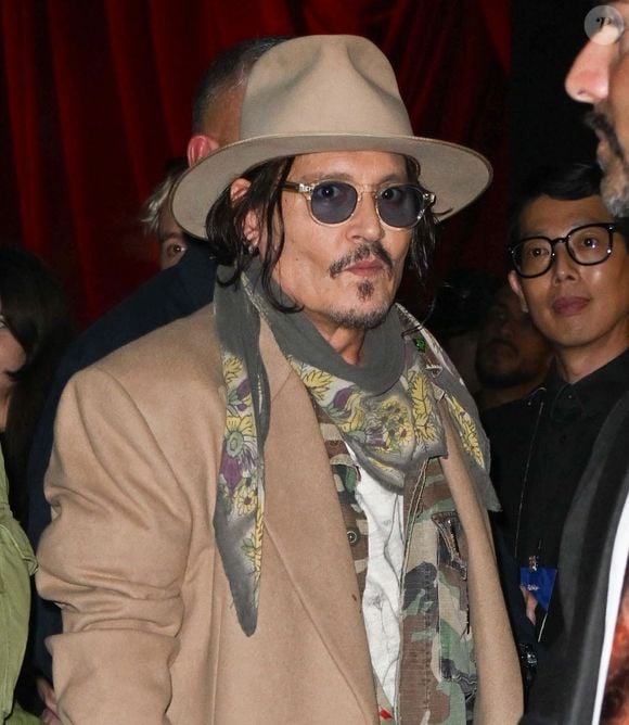 Johnny Depp à New York.