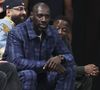 Omar Sy a partagé une photo de la devanture de la salle, avec le nom "Sabah" écrit avec les fameuses lettres rouges,

Omar Sy - Personnalités au match de Basket Ball : Paris affronte Monaco (94-99) en ligue Betclic Elite à l'Adidas Arena à Paris le 12 octobre 2025

© Michtof / PsnewZ / Bestimage