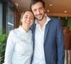 Ces créations sucrées sont spécialement destinées aux passagers de la cabine Business long-courrier.

Nina Métayer et son mari Mathieu Salomé - La meilleure pâtissière du monde Nina Métayer lors de l'inauguration de sa boulangerie-pâtisserie "Fournil par Nina" à La Rochelle, France, le 16 novembre 2024.  © Jean-Marc Lhomer/Bestimage