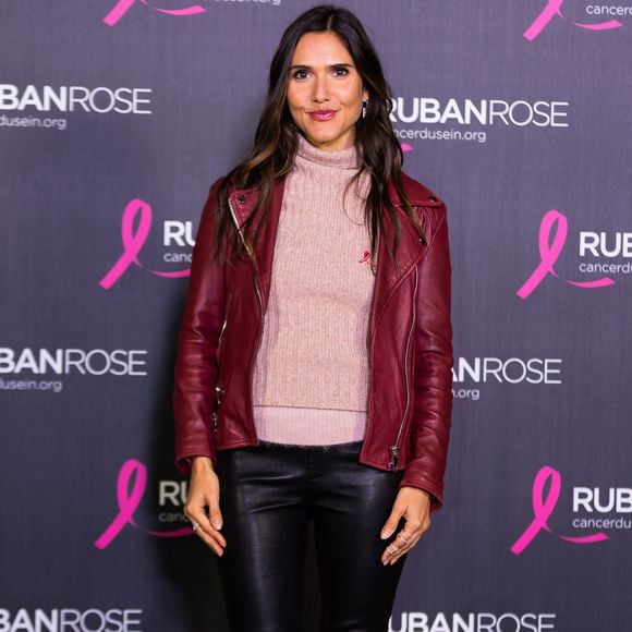 Joyce Jonathan - Soirée de lancement "Octobre Rose" organisée par l'association Ruban Rose présentée par I. Ithurburu à Paris le mardi 30 septembre 2025. 
© Léa Maï - Léo Trotin - association Ruban Rose / Bestimage
