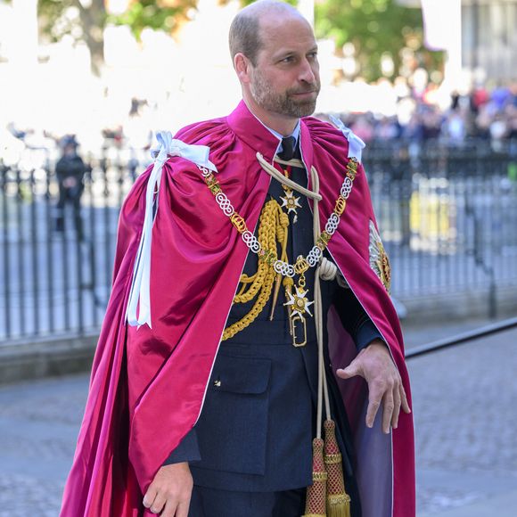 Le Prince William à l'abbaye de Westminster à Londres le 16 mai 2025 © Cover Images via ZUMA Press