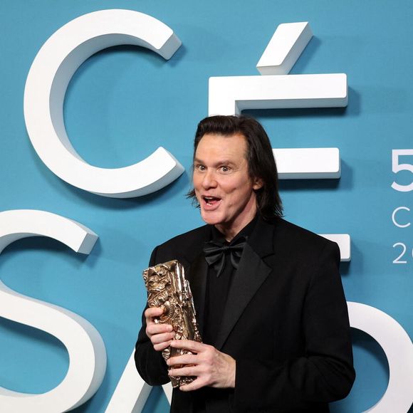 Jim Carrey (César d'Honneur pour l'ensemble de sa carrière) - Press room de la 51ème cérémonie des César, à l'Olympia. Paris, le 26 février 2026.
© Dominique Jacovides/Bestimage
