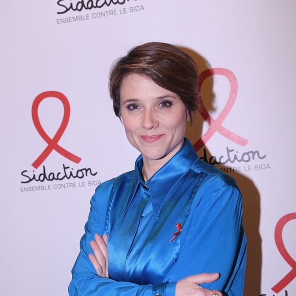 Mélanie Taravant - Soirée de lancement du Sidaction 2023 au théâtre Edouard VII à Paris le 6 mars 2023. © Rachid Bellak