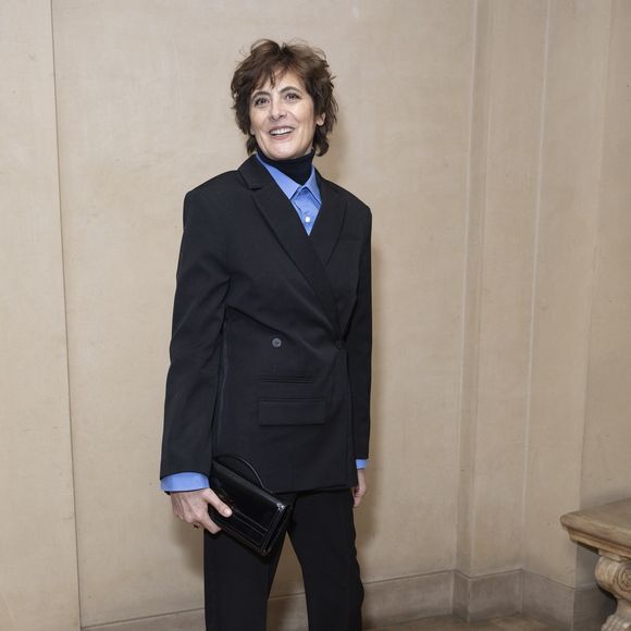 Inès de La Fressange - Photocall du défilé Jacquemus au 51 rue Raynouard lors de la Fashion Week Masculine prêt-à-porter Automne/Hiver 2025-2026 à Paris, le 26 janvier 2025. 
© Olivier Borde / Bestimage