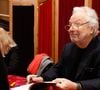 Exclusif - Pierre Arditi - Rencontre et dédicaces avec Pierre Arditi au théâtre de Paris, France, le 25 février 2025. © Christophe Clovis / Bestimage
