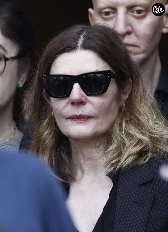 Chiara Mastroianni aux obsèques de M.Satrapi au Crématorium du Père-Lachaise à Paris, le 19 juin 2026. 
© Cyril Moreau / Bestimage