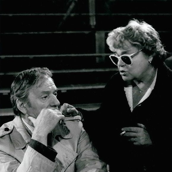 Yves Montand et Simone Signoret sur un tournage (archive) © Keystone Press Agency/ZUMA Press Wire