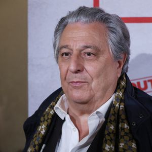 La justice en est persuadée 
Christian Clavier - Avant-première du film "Le Routard" au cinéma Max Linder à Paris le 24 mars 2025. © Denis Guignebourg/Bestimage