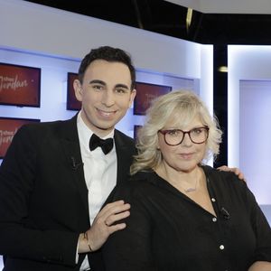 Exclusif - Jordan de Luxe et Laurence Boccolini lors de l'enregistrement de l'émission "Chez Jordan" à Paris. Le 14 juin 2023
© Cédric Perrin / Bestimage