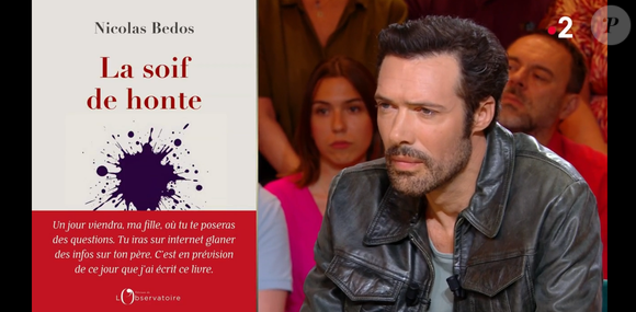 Nicolas Bedos invité de "Quelle époque !" sur France 2 le 3 mai 2025.