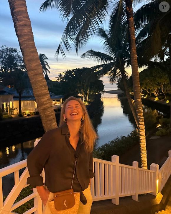 Virginie Efira et Niels Schneider en vacances à l'île Maurice