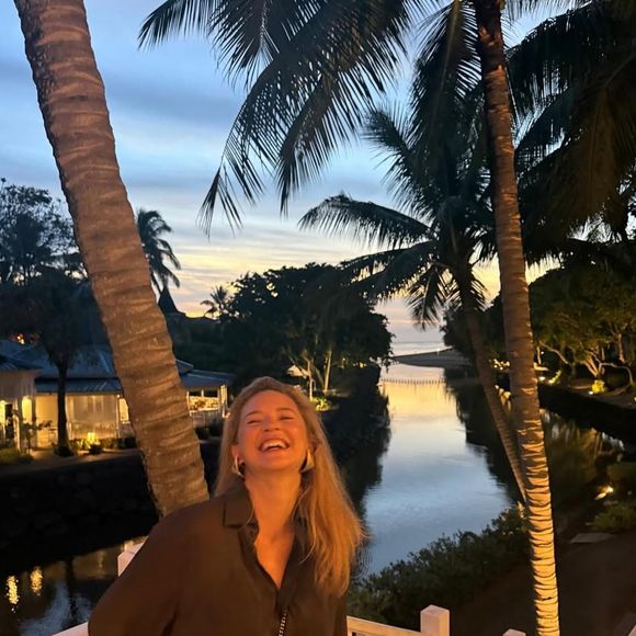 Virginie Efira et Niels Schneider en vacances à l'île Maurice