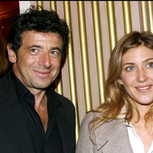 Patrick Bruel et sa femme Amanda Sthers - Générale de la pièce « Thalasso » au théâtre Hébertot