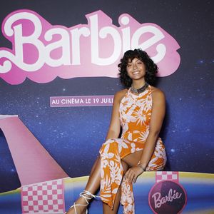 Exclusif - Vaimalama Chaves (Miss France 2019) - Avant-première du film "Barbie" au Grand Rex à Paris le 18 juillet 2023. © Denis Guignebourg/Bestimage