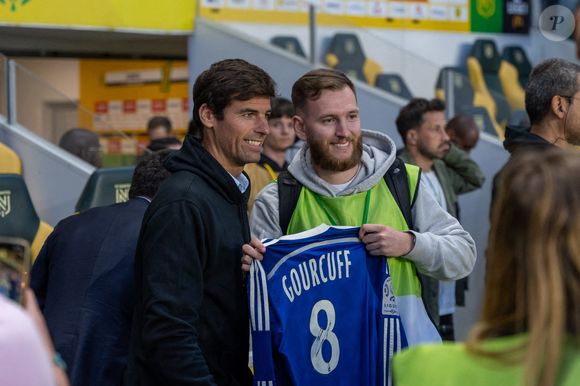 Yoann Gourcuff - Match des Légendes du Variétés Club de France contre le FC Nantes au profit du Secours Populaire au stade de la Beaujoire à Nantes le 3 juin 2025.  © Martin Bousseau/Bestimage