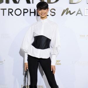Eve Gilles (Miss France 2024) - Première édition des Trophées Madame – Le Grand Dîner dans le cadre prestigieux de l'hôtel Peninsula à Paris le 6 mars 2025. © Cyril Moreau/Bestimage
