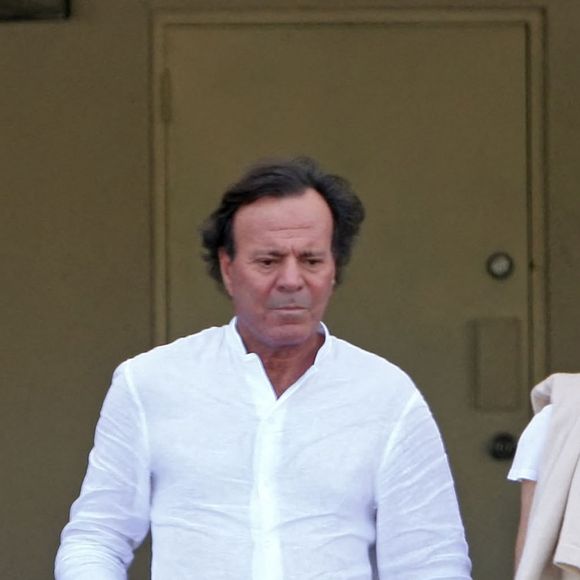 Julio Iglesias et sa femme Miranda à Miami en 2009. 

Photo : Abaca