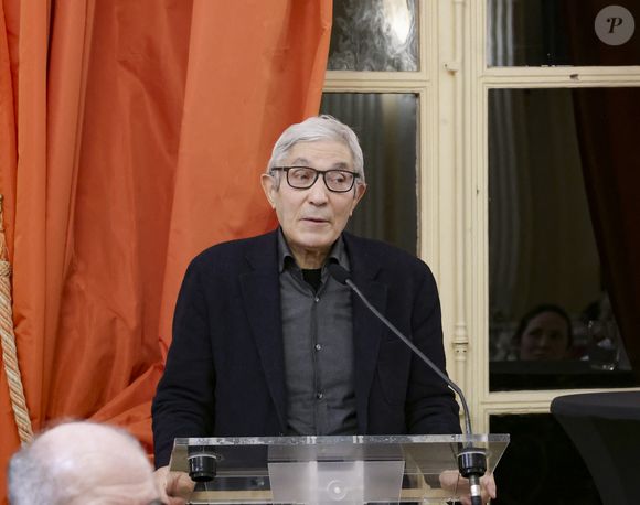 Exclusif - Boualem Sansal - M.L.D.Lacharrière recevait B.Sansal pour le premier dîner de la Revue des Deux Mondes de l'année 
© Jack Tribeca / Bestimage
