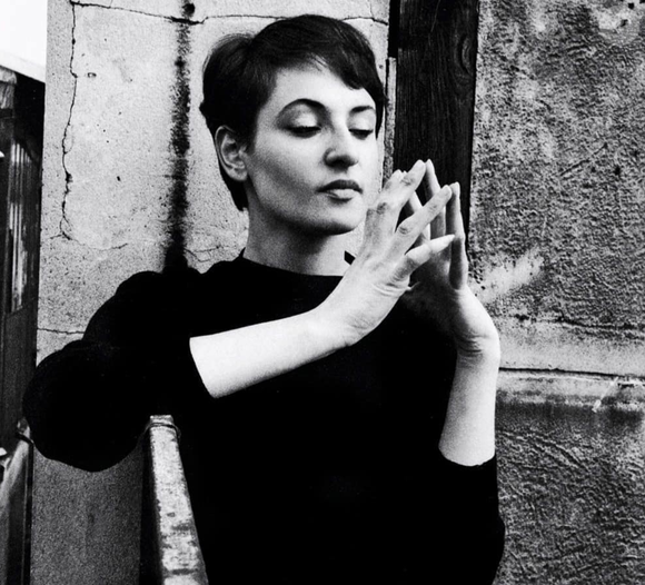 Barbara, Monique Serf, interprète du titre "L'aigle noir" morte le 24 novembre 1997.@Bestimage