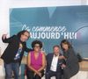 Ce choix a sans doute été facilité par le fait qu'elle fait déjà partie de "France Télévisions", où elle présente "ça commence aujourd'hui" chaque après-midi de la semaine.

Exclusif - Laurent Karila, Amina Yamgnane, Marc Geiger, Faustine Bollaert - - La nouvelle saison de l'émission "ça commence aujourd'hui" sur France 2. Paris © Jack Tribeca / Bestimage