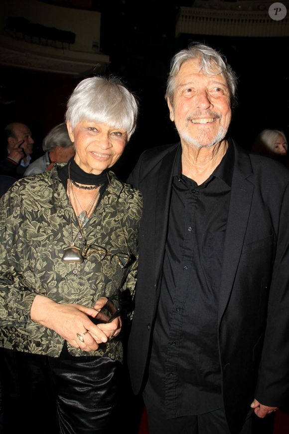 Gilles Dreu et sa femme Yolande à "La Nouvelle Eve" à Paris le 11 mai 2022.