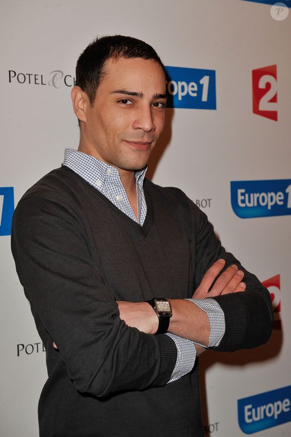 Steevy Boulay - Projection au theatre Antoine du documentaire sur Laurent Ruquier "On ne demande qu'a le connaitre"  que Gerard Miller a realisé pour France 2 (diffusion entre noel et le jour de l'an) a Paris le 2 Decembre 2012.