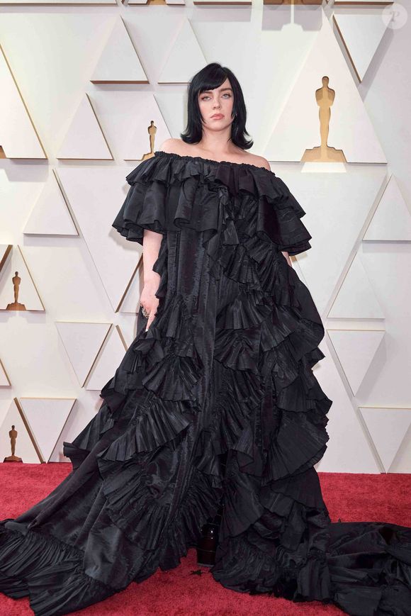 “Oklou me fait vibrer”, assure Billie Eilish à propos de la jeune chanteuse française de 31 ans 

Billie Eilish lors de la 94ème édition de la cérémonie des Oscars au théâtre Dolby, à Los Angeles, Californie, Etats-Unis, le 27 mars 2022. Photo Press Service / BESTIMAGE