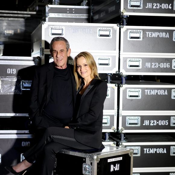 Le couple avait néanmoins pour projet d'habiter ensemble maintenant que les enfants d'Audrey Crespo-Mara étaient grands.

Thierry Ardisson et sa femme Audrey Crespo-Mara au vernissage de l'exposition "Johnny Hallyday, l'exposition" au Palais des Expositions à Paris le 21 décembre 2023

© Dominique Jacovides / Bestimage