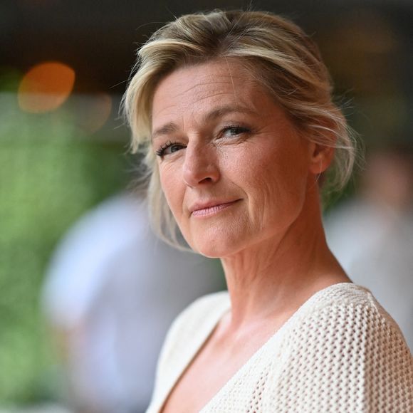 Anne-Elisabeth Lemoine assiste aux Internationaux de France 2023 à Roland Garros à Paris, France. Photo by Franck Castel/ABACAPRESS.COM