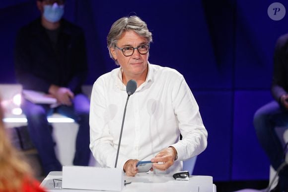 Alain Marschall - Conférence de presse de rentrée de BFMTV saison 2021/2022 à l'Altice Campus à Paris, France, le 25 août 2021. © Christophe Clovis/Bestimage