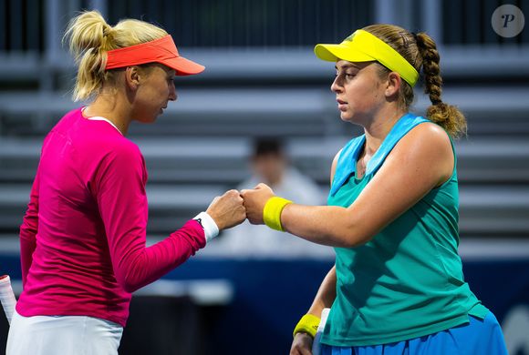 Jelena Ostapenko lors du Tournoi de tennis du Canada (National Bank Open) 2022 à Toronto le 11 août 2022.

© Rob Prange/AFP7 via ZUMA Press Wire / Bestimage