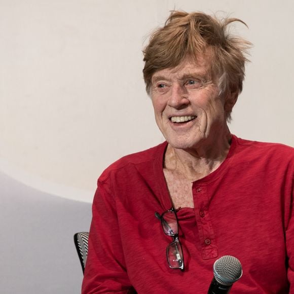Robert Redford prend part à la conférence "Conversation with" lors de la 18ème édition du Festival international du film de Marrakech le 7 décembre 2019.
© Romuald Meigneux / Bestimage