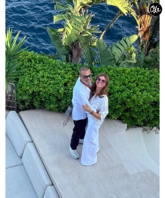 Véronika Loubry et son compagnon Gérard Kadoche, photo partagée sur Instagram le 30 octobre 2025. Capture d'écran Instagram