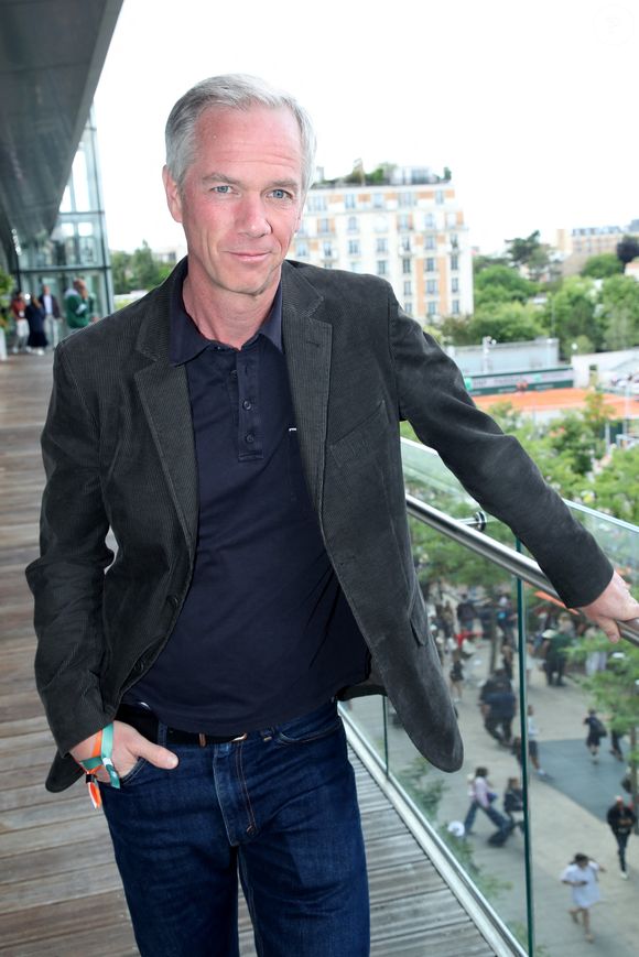 Exclusif - Julien Arnaud au déjeuner dans la loge de France Télévision lors des internationaux de France de Tennis de Roland Garros 2025 (Jour 9), à Paris, France, le 2 Juin 2025. © Bertrand Rindoff/Bestimage