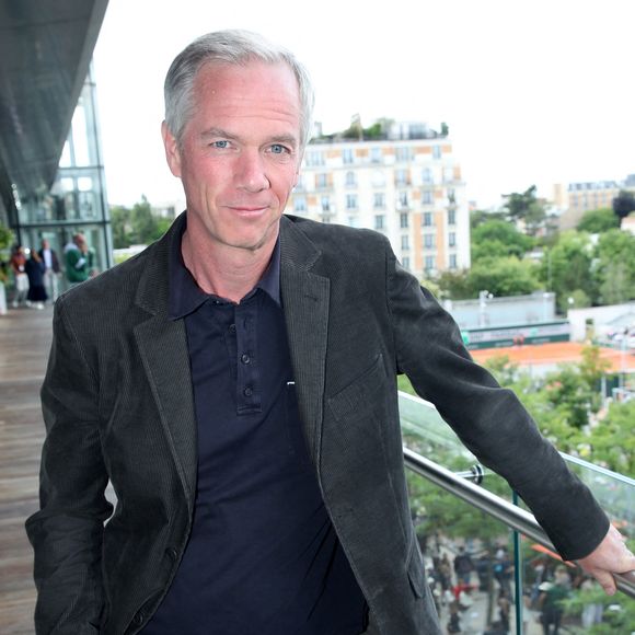 Exclusif - Julien Arnaud au déjeuner dans la loge de France Télévision lors des internationaux de France de Tennis de Roland Garros 2025 (Jour 9), à Paris, France, le 2 Juin 2025. © Bertrand Rindoff/Bestimage