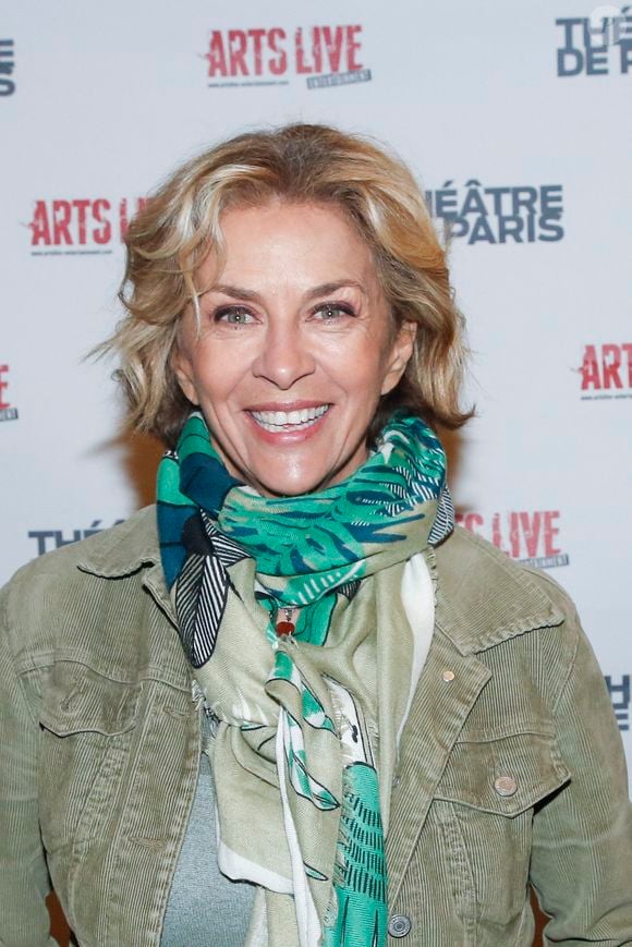 Exclusif - Corinne Touzet - Générale de la pièce "Royan, la professeur de Français" au théâtre de Paris le 17 avril 2024. © Borde / Rindoff / Bestimage