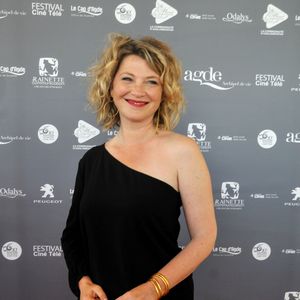 Cécile Bois au festival "Les Herault du cinéma et de la télé" au Cap d'Agde le 18 juin 2019.

© Robert Fages / Bestimage