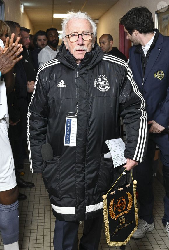 “C'était quelqu'un d'inspirant, de bienveillant, de généreux avec les autres”, ajoute Jacques Vendroux

Exclusif - Jacques Vendroux - Match de football caritatif du Variétés club de France au profit de l'opération Pièces jaunes au stade Bernard Giroux à Plaisir, France, le 24 avril 2024. Le match a permis de récolter 57.500€. © Pierre Perusseau/Bestimage