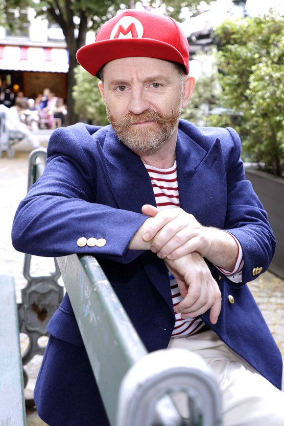 Exclusif - Mathias Malzieu - Première édition du salon du livre de Saint-Germain-des-Prés à Paris le 30 juin 2024.