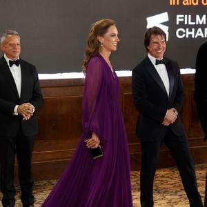 Kate Middleton, le prince William et Tom Cruise à l'avant-première de "DIGGER" à Londres, le 22 Septembre 2026
©Backgrid UK/ Bestimage