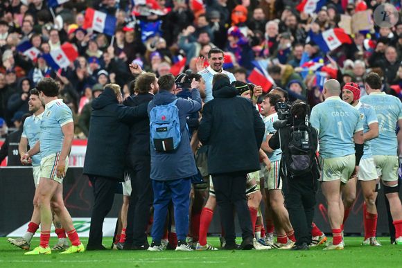 Match de rugby du Tournoi des Six Nations : La France l'emporte sur l'Angleterre 48 - 46 au Stade de France à Saint-Denis le 14 mars 2026

© Christian Liewig / Bestimage