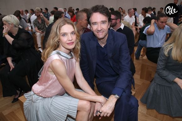 Natalia Vodianova et Antoine Arnault au défilé de mode Dior Homme, Collection Printemps / Été 2026, Front Row, dans le cadre de la Fashion Week de Paris, France, le 27 Juin 2025. Crédit Olivier Borde / Bertrand Rindoff / Bestimage