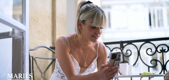 Coralie dans l'épisode de "Mariés au premier regard 2025" du 10 mars, sur M6