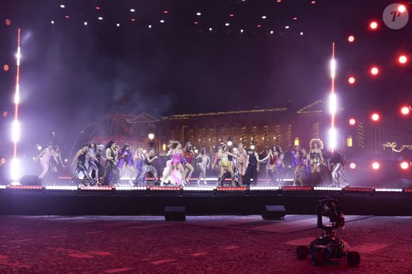 Exclusif - Enregistrement de "La Grande Soirée du 31 de Paris", diffusée le 31 décembre sur France 2, sur la place de la Concorde à Paris, france, le 24 novembre 2025
Guebey-Tribeca/Bestimage