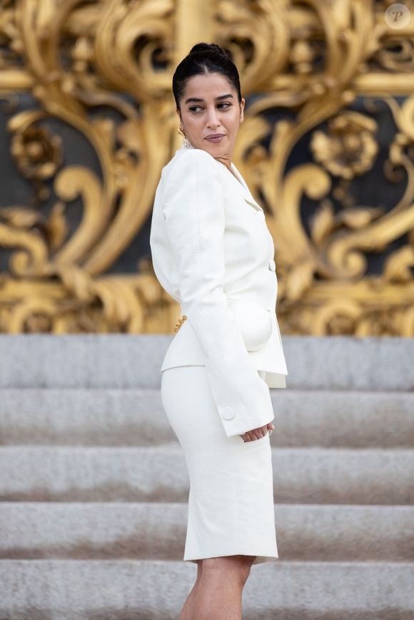 Leïla Bekhti tout en blanc au défilé Schiaparelli

Leïla Bekhti - Arrivée extérieur au défilé "Schiaparelli" Collection Haute Couture Printemps/Ete 2026 lors de la Fashion Week de Paris (PFW), le 26 Janvier 2026.
 
© Jeremy MELLOUL / Bestimage